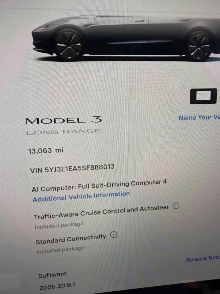 tesla model 3 2025 5YJ3E1EA5SF888013 image tesla model 3 2025 5YJ3E1EA5SF888013 image